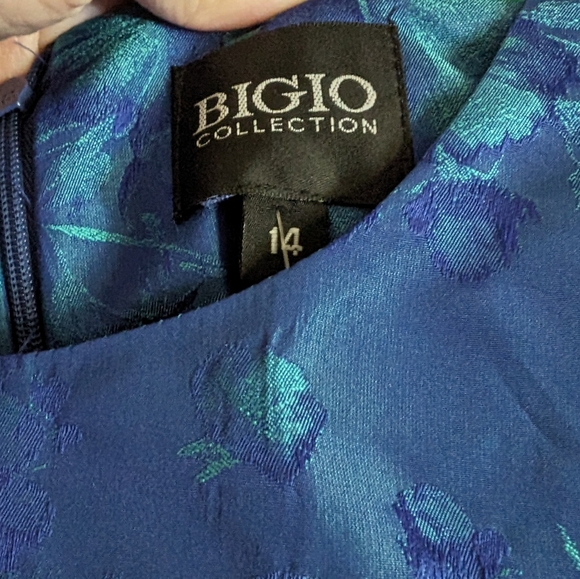 Blue Bigio Dress - Picture 3 of 4